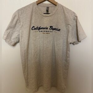 California Baptist University Men's Cream Tee